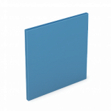 Полистирол листовой BLUE 306 UV 2мм гл/мат HIPS GEBAU ударопрочный