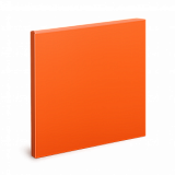 Полистирол ORANGE 137 UV 2мм гл/мат HIPS GEBAU ударопрочный цветной